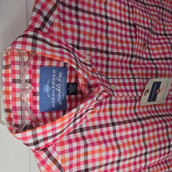 Saddlebred plaid short sleeve shirt - Picture 4 of 9